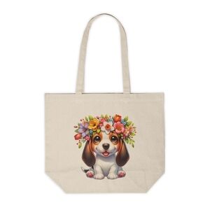 Bassett Hound Custom Tote Bag